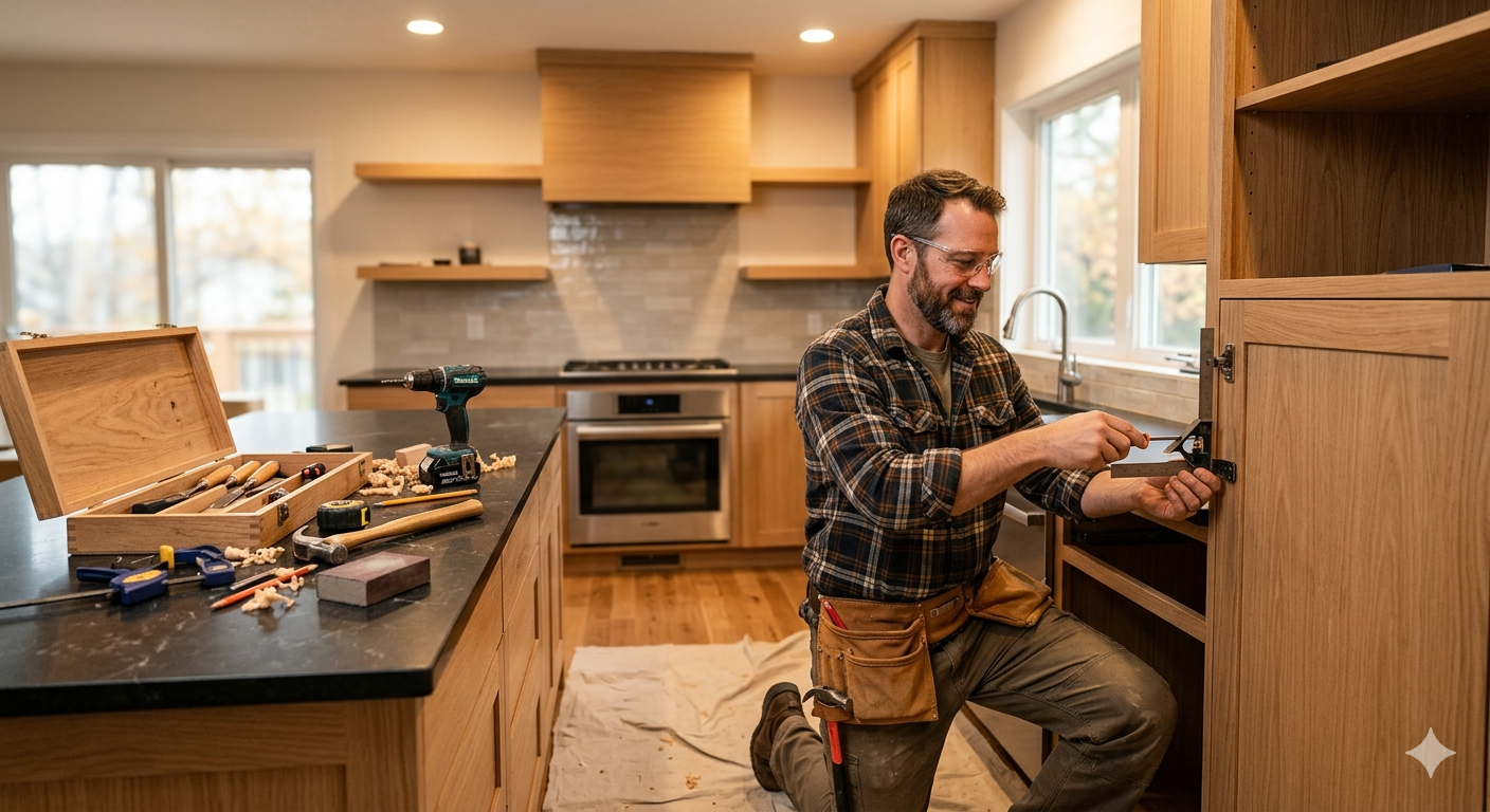Kitchen Cabinet Repair